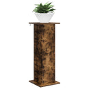 vidaXL Növényállvány 2 pcs Füstös Tölgy 30,5 x 30 x 80,5 cm Szerelt Fa
