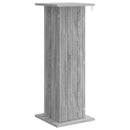 vidaXL Növényállvány Szürke Sonoma 30,5 x 30 x 80,5 cm Szerelt Fa
