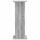 vidaXL Növényállvány Szürke Sonoma 30,5 x 30 x 80,5 cm Szerelt Fa