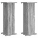 vidaXL Növényállvány 2 pcs Szürke Sonoma 30,5 x 30 x 80,5 cm