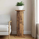 vidaXL Növényállvány Antik Fa 30,5 x 30 x 80,5 cm Szerelt Fa