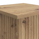 vidaXL Növényállvány Kézműves Tölgy 30,5 x 30 x 80,5 cm Szerelt Fa
