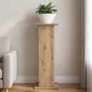 vidaXL Növényállvány Kézműves Tölgy 30,5 x 30 x 80,5 cm Szerelt Fa
