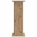vidaXL Növényállvány Kézműves Tölgy 30,5 x 30 x 80,5 cm Szerelt Fa
