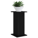 vidaXL Növényállvány Fekete 30,5 x 30 x 60,5 cm Szerelt Fa