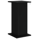 vidaXL Növényállvány 2 pcs Fekete 30,5 x 30 x 60,5 cm Szerelt Fa