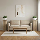 vidaXL Növényállvány 2 pcs Sonoma Tölgy 30,5 x 30 x 60,5 cm Szerelt Fa