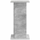 vidaXL Növényállvány Betonszürke 30,5 x 30 x 60,5 cm Szerelt Fa