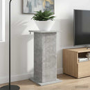 vidaXL Növényállvány 2 pcs Betonszürke 30,5 x 30 x 60,5 cm Szerelt Fa
