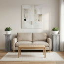 vidaXL Növényállvány 2 pcs Szürke Sonoma 30,5 x 30 x 60,5 cm