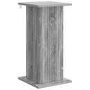 vidaXL Növényállvány 2 pcs Szürke Sonoma 30,5 x 30 x 60,5 cm