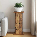 vidaXL Növényállvány Antik Fa 30,5 x 30 x 60,5 cm Szerelt Fa