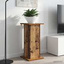 vidaXL Növényállvány 2 db Antik Fa 30,5 x 30 x 60,5 cm Szerelt Fa