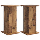 vidaXL Növényállvány 2 db Antik Fa 30,5 x 30 x 60,5 cm Szerelt Fa