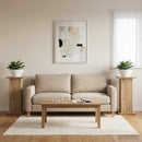 vidaXL Növényállvány 2 pcs Kézműves Tölgy 30,5 x 30 x 60,5 cm