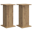 vidaXL Növényállvány 2 pcs Kézműves Tölgy 30,5 x 30 x 60,5 cm