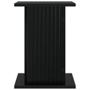 vidaXL Növényállvány 2 pcs Fekete 30,5 x 30 x 43 cm Szerelt Fa