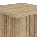 vidaXL Növényállvány 2 pcs Sonoma Tölgy 30,5 x 30 x 43 cm Szerelt Fa
