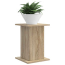 vidaXL Növényállvány 2 pcs Sonoma Tölgy 30,5 x 30 x 43 cm Szerelt Fa