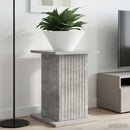 vidaXL Növényállvány 2 pcs Betonszürke 30,5 x 30 x 43 cm Szerelt Fa