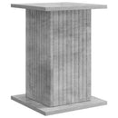 vidaXL Növényállvány 2 pcs Betonszürke 30,5 x 30 x 43 cm Szerelt Fa