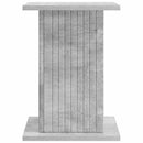 vidaXL Növényállvány 2 pcs Betonszürke 30,5 x 30 x 43 cm Szerelt Fa