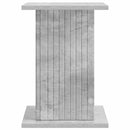 vidaXL Növényállvány 2 pcs Betonszürke 30,5 x 30 x 43 cm Szerelt Fa