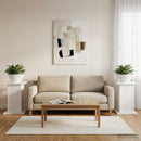 vidaXL Növényállvány 2 pcs Magasfényű Fehér 30,5 x 30 x 43 cm