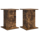 vidaXL Növényállvány 2 pcs Füstös Tölgy 30,5 x 30 x 43 cm Szerelt Fa