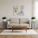 vidaXL Növényállvány 2 pcs Szürke Sonoma 30,5 x 30 x 43 cm Szerelt Fa