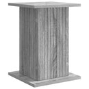 vidaXL Növényállvány 2 pcs Szürke Sonoma 30,5 x 30 x 43 cm Szerelt Fa