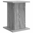vidaXL Növényállvány 2 pcs Szürke Sonoma 30,5 x 30 x 43 cm Szerelt Fa