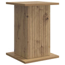 vidaXL Növényállvány 2 pcs Kézműves Tölgy 30,5 x 30 x 43 cm Szerelt Fa