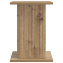 vidaXL Növényállvány 2 pcs Kézműves Tölgy 30,5 x 30 x 43 cm Szerelt Fa