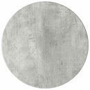 vidaXL Oldalsó szekrény 2 pcs Beton Szürke Ø40 x 50 cm Mérnöki fa