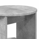 vidaXL Oldalsó szekrény Beton Szürke Mérnöki fa