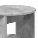vidaXL Oldalsó szekrény Beton Szürke 40 x 40 x 100 cm Mérnöki fa