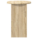 vidaXL Oldal asztal Sonoma Tölgy 50 x 39,5 x 55 cm Szerelt Fa