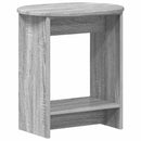 vidaXL Oldal asztal Szürke Sonoma 50 x 39,5 x 55 cm Szerelt Fa