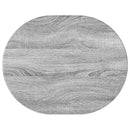 vidaXL Oldal asztal Szürke Sonoma 50 x 39,5 x 55 cm Szerelt Fa