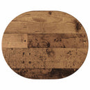 vidaXL Oldal asztal Antik Fa 50 x 39,5 x 55 cm Szerelt Fa