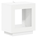 vidaXL Oldal asztal Fehér 60 x 40 x 65 cm Szerelt Fa