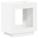 vidaXL Oldal asztal Fehér 60 x 40 x 65 cm Szerelt Fa