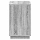 vidaXL Oldal asztal Szürke Sonoma 60 x 40 x 65 cm Szerelt Fa