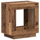 vidaXL Oldal asztal Antik Fa 60 x 40 x 65 cm Szerelt Fa