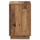 vidaXL Oldal asztal Antik Fa 60 x 40 x 65 cm Szerelt Fa