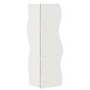 vidaXL Sarokpolc polcokkal Sonoma Tölgy 34 x 33 x 102 cm Szerelt Fa