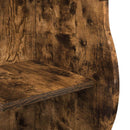 vidaXL Sarokpolc polcokkal Füstös Tölgy 34 x 33 x 102 cm Szerelt Fa