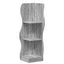 vidaXL Sarokpolc polcokkal Szürke Sonoma 34 x 33 x 102 cm Szerelt Fa
