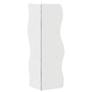 vidaXL Sarokpolc polcokkal Szürke Sonoma 34 x 33 x 102 cm Szerelt Fa